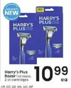 Albertsons Harry's Plus Razor offer