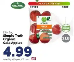 Harris Teeter Simple Truth Organic Gala Apples offer