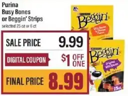 Lowes Foods Purina Busy Bones or Beggin' Strips offer