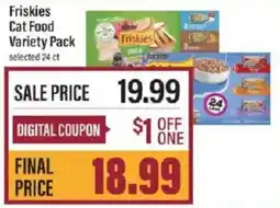 Lowes Foods Friskies cat food variety pack offer