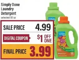 Lowes Foods Simply Done Laundry Detergent offer