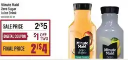 Lowes Foods Minute Maid zero sugar offer