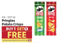 Harris Teeter Pringles Potato Crisps offer