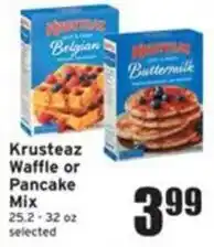 Ray's Food Krusteaz Waffle or Pancake Mix offer