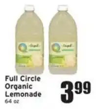 Ray's Food Full Circle Organic Lemonade offer