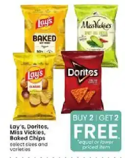 Albertsons Lay's, Doritos, Miss Vickies, Baked Chips offer