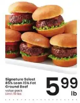 Albertsons Signature Select Ground Beef offer