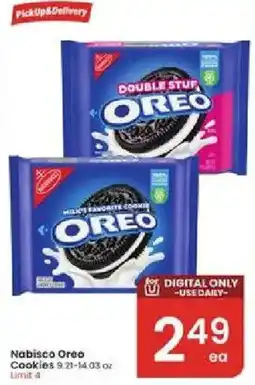 Albertsons Nabisco Oreo Cookies offer
