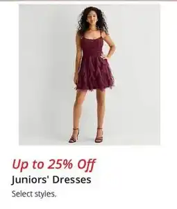 JC Penney Juniors' Dresses offer