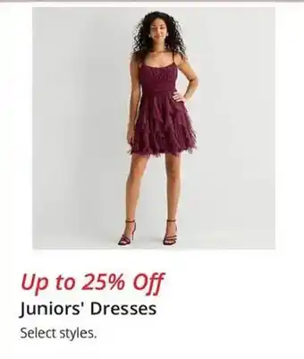 JC Penney Juniors' Dresses offer
