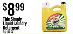 Jons International Tide Simply Liquid Laundry Detergent offer
