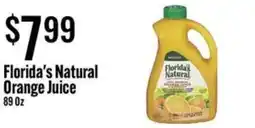 Jons International Florida's Natural Orange Juice offer