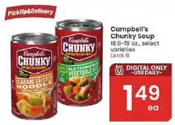 Albertsons Campbell's Chunky Soup offer