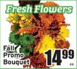 Ray's Food Fresh Flowers Fall Promo Bouquet offer