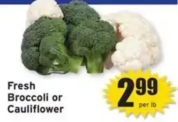 Ray's Food Fresh Broccoli or Cauliflower offer