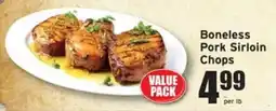 Ray's Food Boneless Pork Sirloin Chops offer
