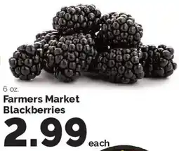 Harris Teeter Farmers Market Blackberries offer