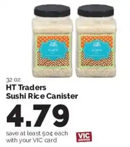 Harris Teeter HT Traders Sushi Rice Canister offer