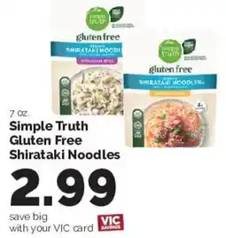 Harris Teeter Simple Truth Gluten Free Shirataki Noodles offer