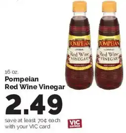 Harris Teeter Pompeian Red Wine Vinegar offer