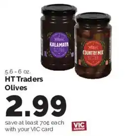 Harris Teeter HT Traders Olives offer