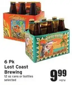 Ray's Food Lost Coast Brewing offer