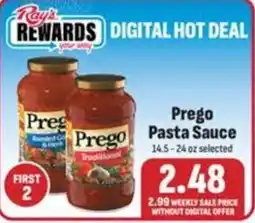 Ray's Food Prego Pasta Sauce offer