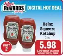 Ray's Food Heinz Squeeze Ketchup offer
