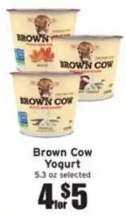 Ray's Food Brown Cow Yogurt offer