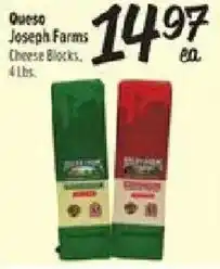 El Super Joseph Farms Cheese Blocks offer