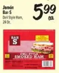 El Super Bar S deli style smoked ham offer