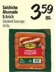 El Super Eckrich smoked sausage offer