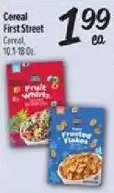 El Super First Street Cereal offer