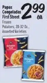 El Super First Street frozen potatoes assorted varieties offer