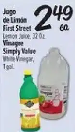 El Super First Street Lemon Juice offer