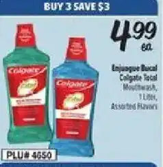 El Super Colgate Total Mouthwash offer
