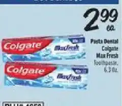 El Super Colgate Max Fresh toothpaste offer