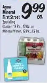 El Super Aqua Mineral First Street Sparkling offer