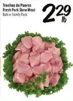 Fiesta Mart Fresh Pork Stew Meat offer