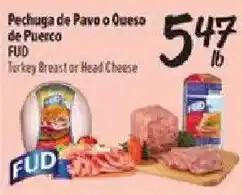 Fiesta Mart Fud turkey breast or head cheese offer
