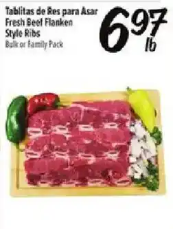 Fiesta Mart Fresh Beef Flanken Style Ribs offer
