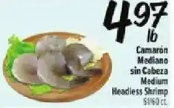 Fiesta Mart Medium Headless Shrimp offer