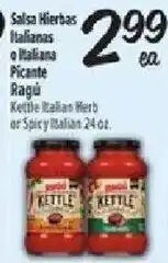 Fiesta Mart Kettle Italian Herb or Spicy Italian offer