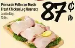 Fiesta Mart Fresh Chicken Leg Quarters offer