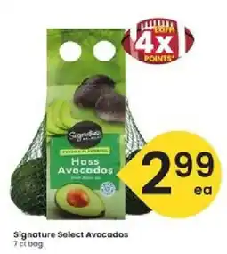 Albertsons Signature Select Avocados offer