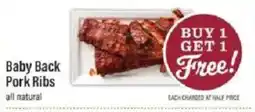 Lowes Foods Baby Back Pork Ribs offer