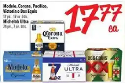 Fiesta Mart Modelo, Corona, Pacifico, Victoria o Dos Equis offer