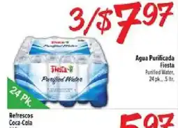 Fiesta Mart Fiesta purified water offer