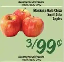 Fiesta Mart Small Gala Apples offer