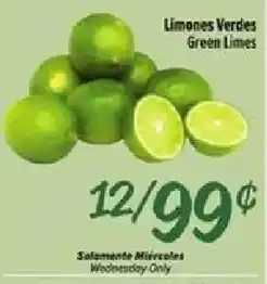 Fiesta Mart Green Limes offer